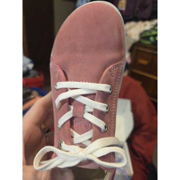 Birkenstock "ARRAN" Berry Suede Kids Sneakers - Size 34 - US Kids 3/3.5 - Picture 13 of 16